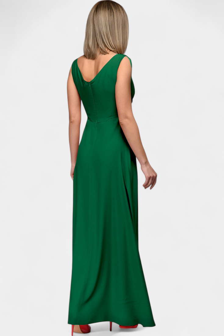Sernancelhe – Vestido Maxi Drapeado
