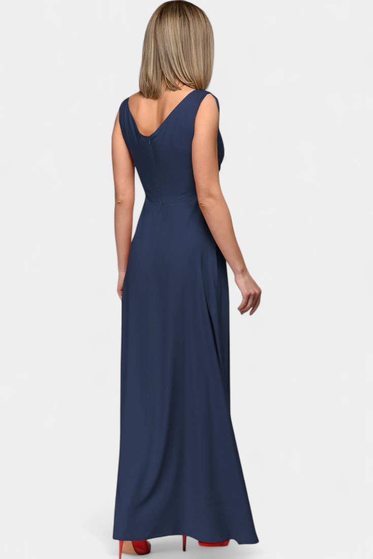 Sernancelhe – Vestido Maxi Drapeado