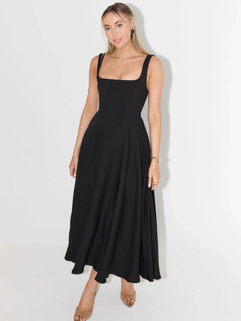 Sendim da Serra – Vestido com Decote Ombro a Ombro