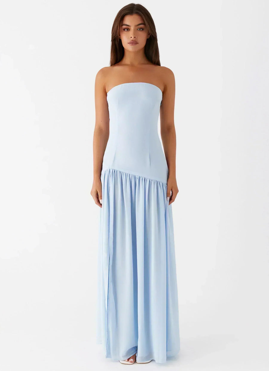 Loures – Vestido Maxi sem Alças