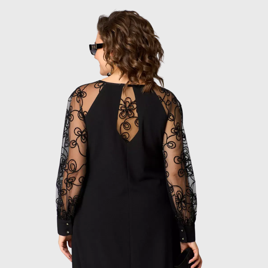 Bemposta de Baixo – Vestido de Renda Preta