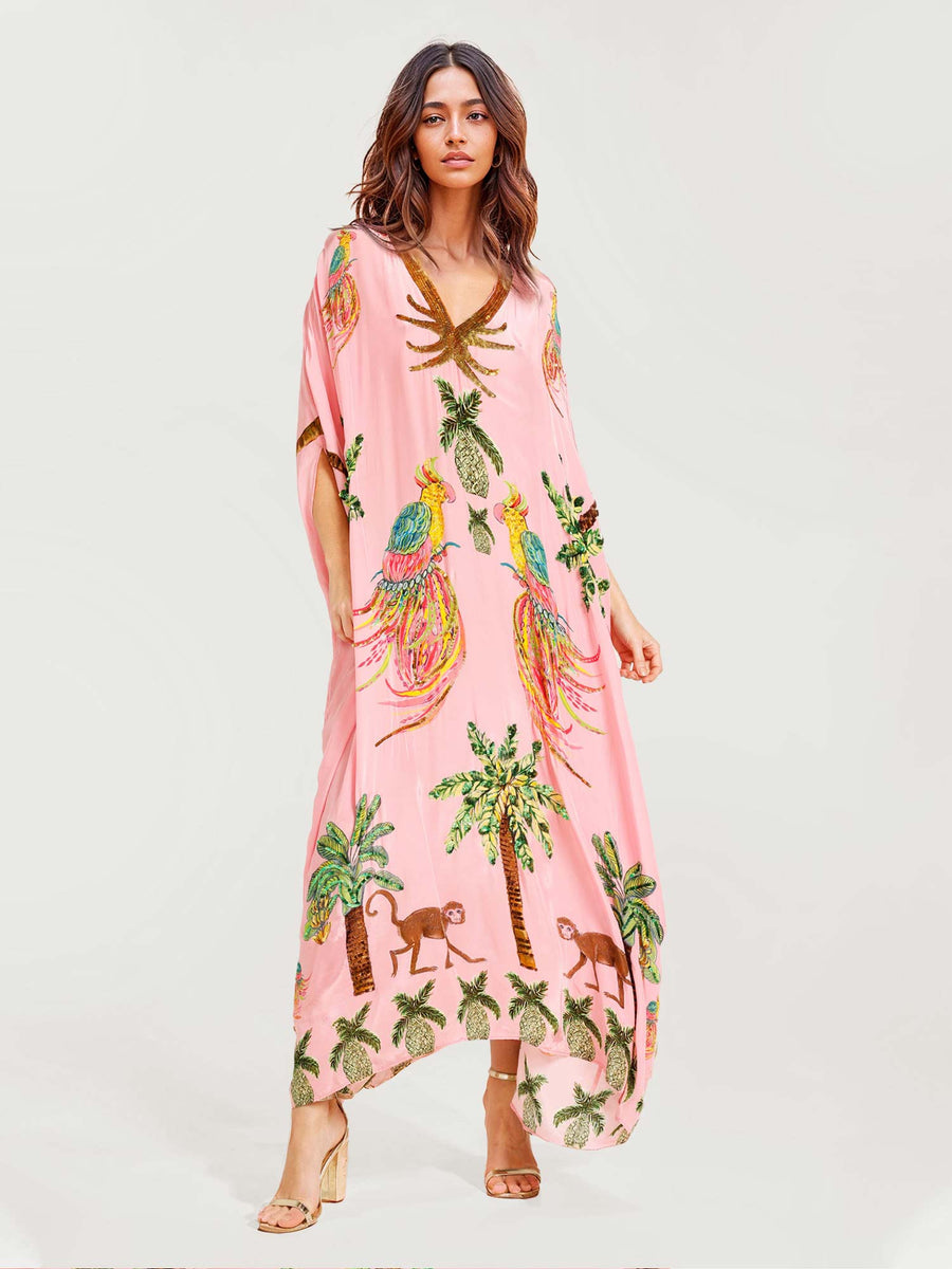 Portimão – Vestido Longo Tropical