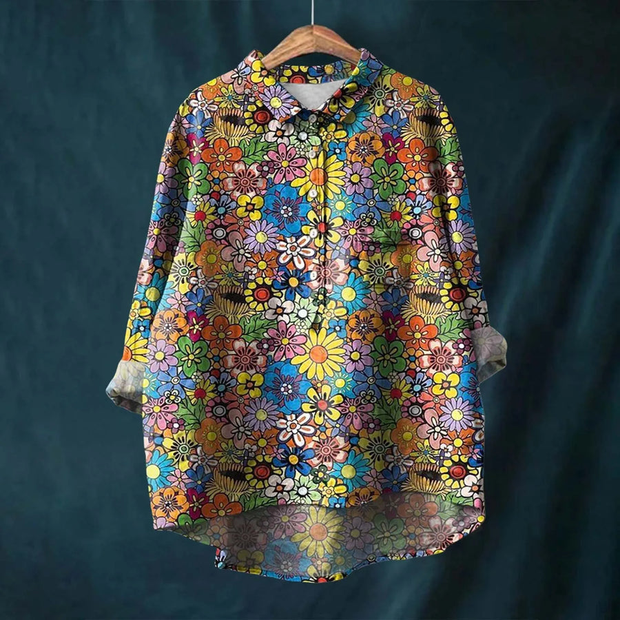Panoias – Top Floral Leve
