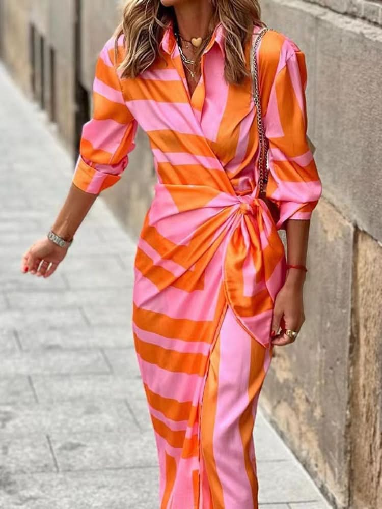 Proença-a-Velha – Vestido Envelope Estampado
