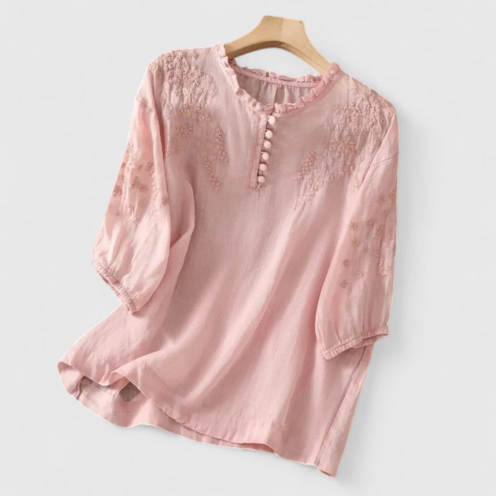 Élise – Elegantna bluza na puceta