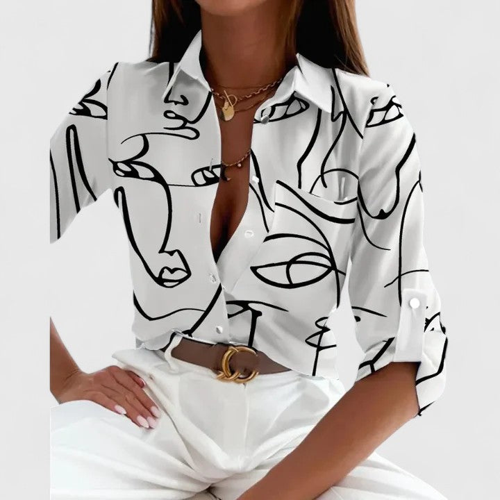 Élodie – Elegantna bluza dugih rukava
