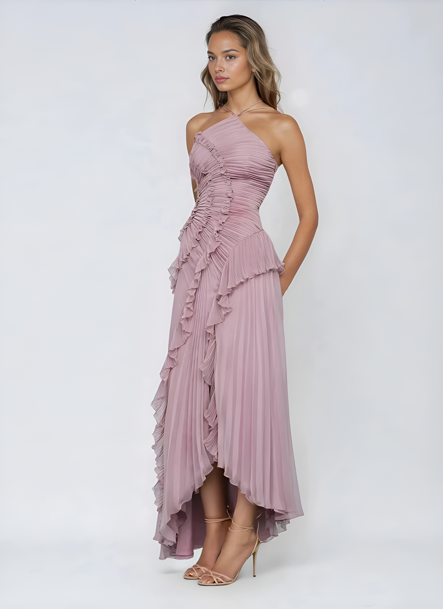Angra – Vestido Maxi de Folhos