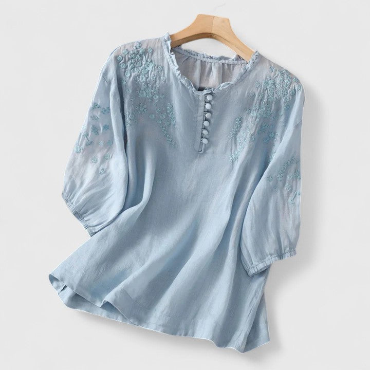 Élise – Elegantna bluza na puceta