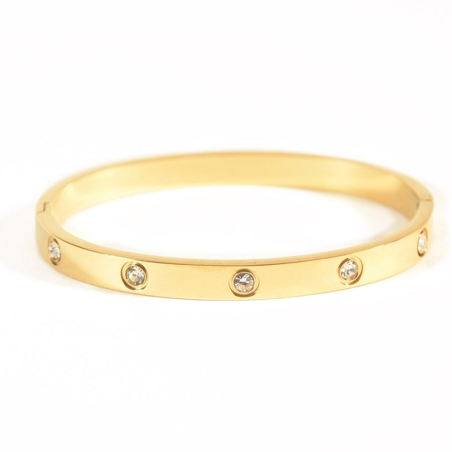 Caniçal – Pulseira Bangle com Cristais