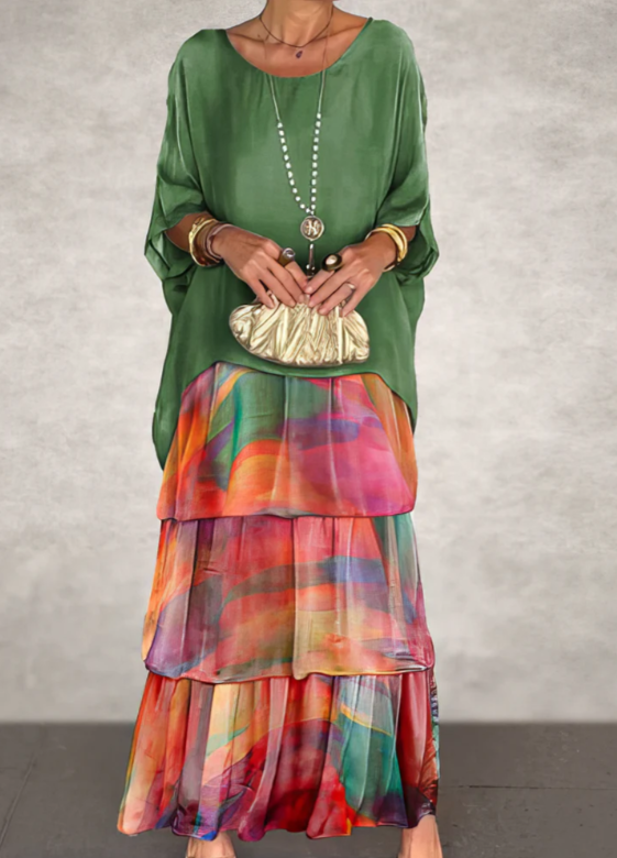 Benespera – Vestido Longo Esvoaçante