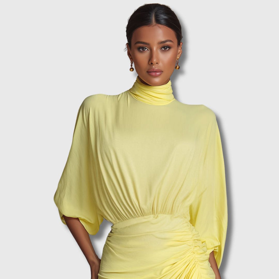 Viana do Alentejo – Vestido Maxi Amarelo