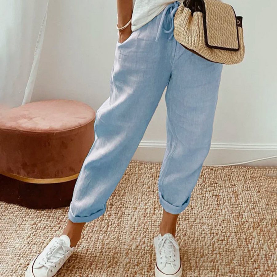 Águas Belas – Calças de Linho