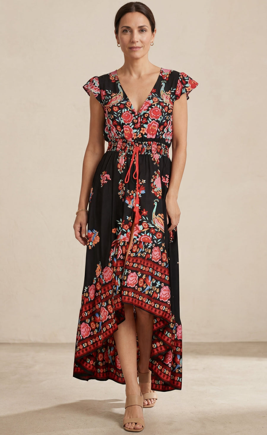 Nisa – Vestido Floral Boémio