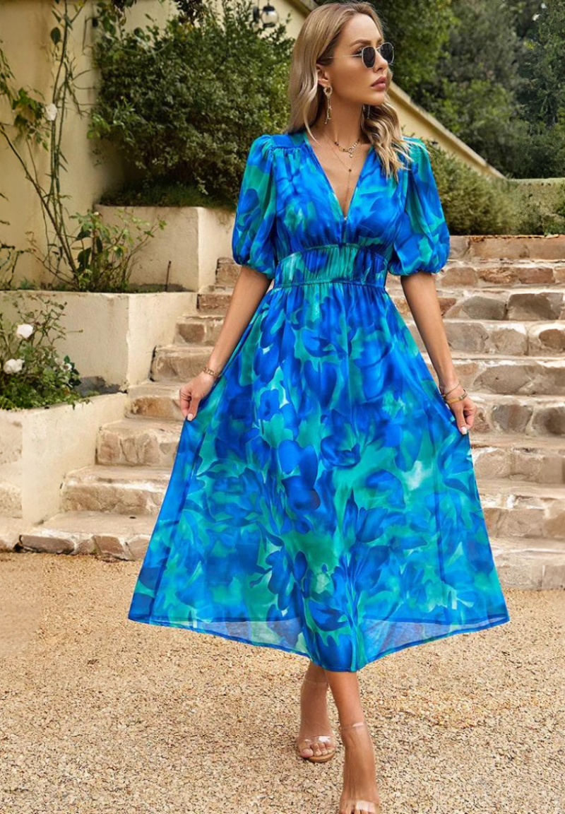 Aldeia Viçosa – Vestido Estampado