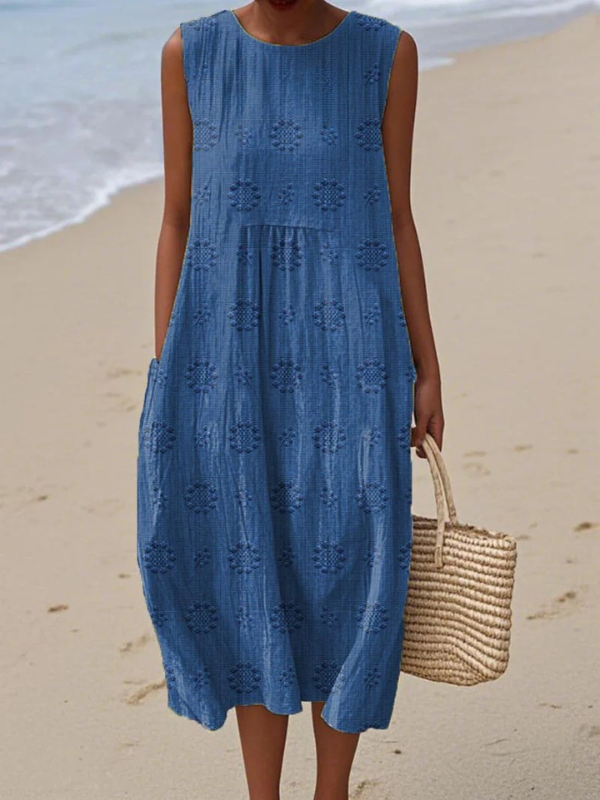 Burgau – Vestido de Linho sem Mangas