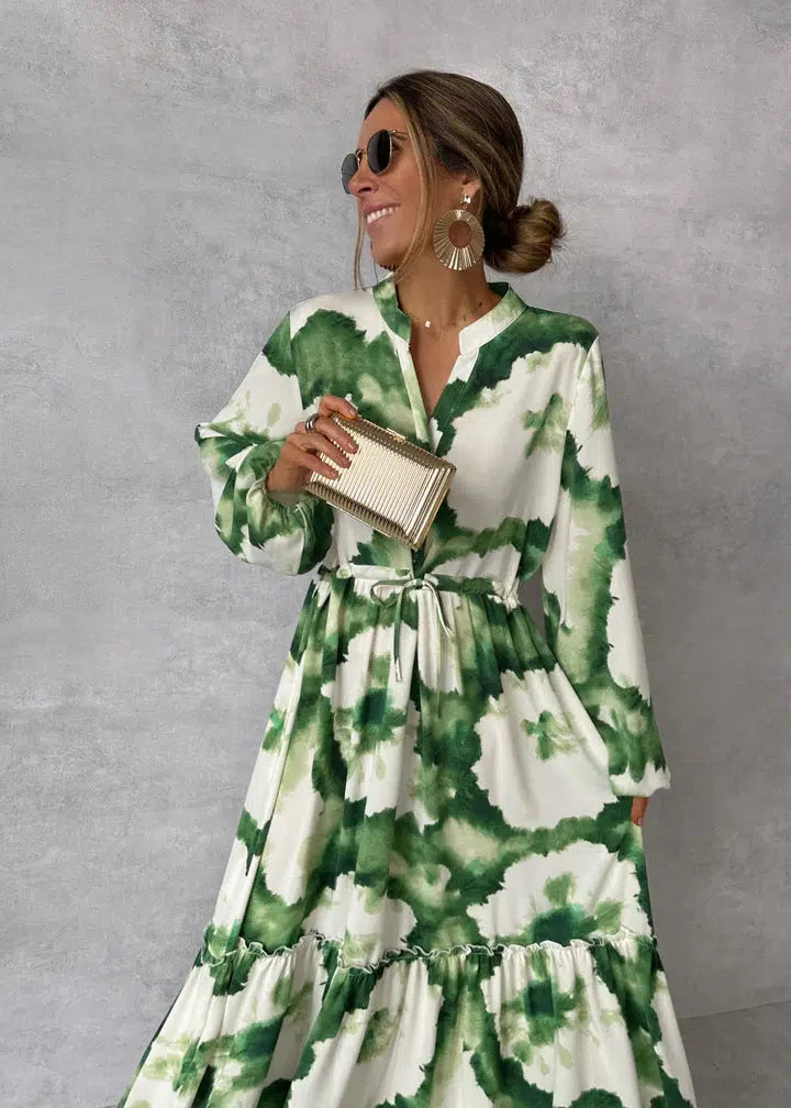 Alter do Chão – Vestido Longo de Manga Comprida