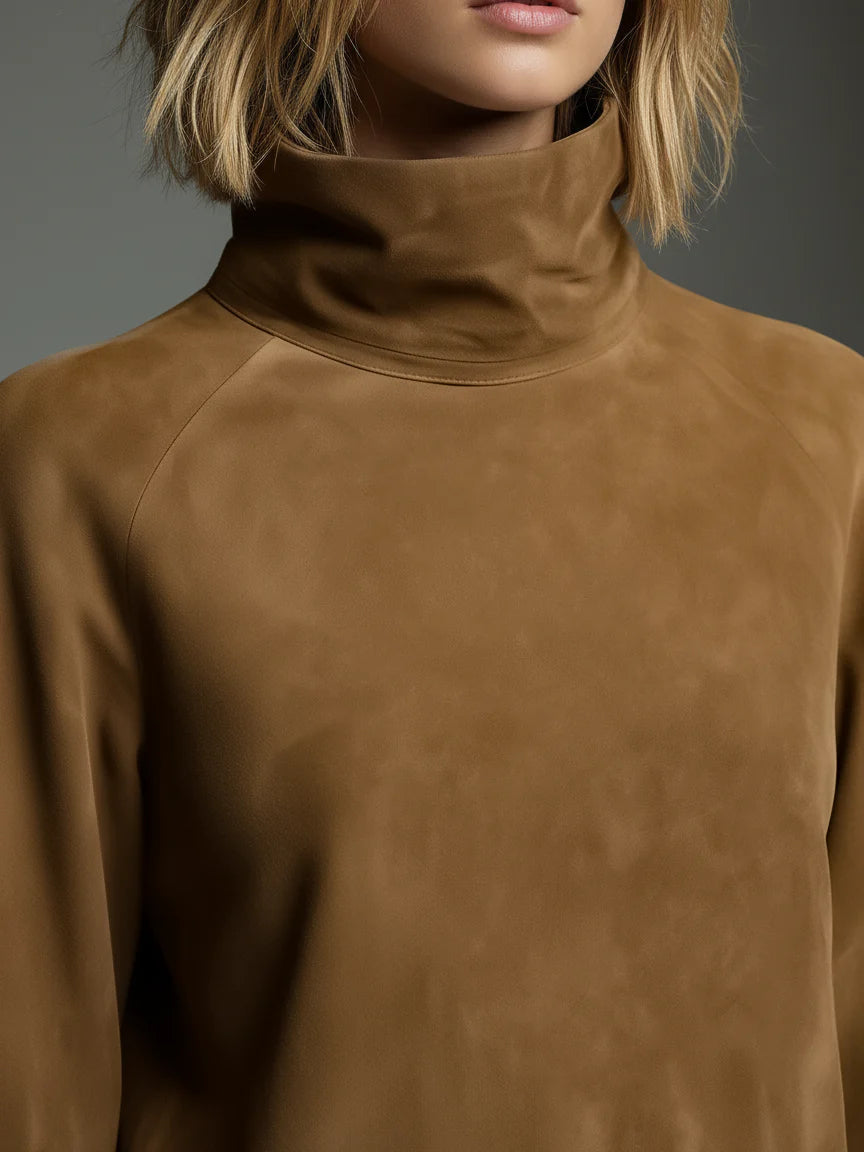 Loriga – Vestido Mini de Camurça
