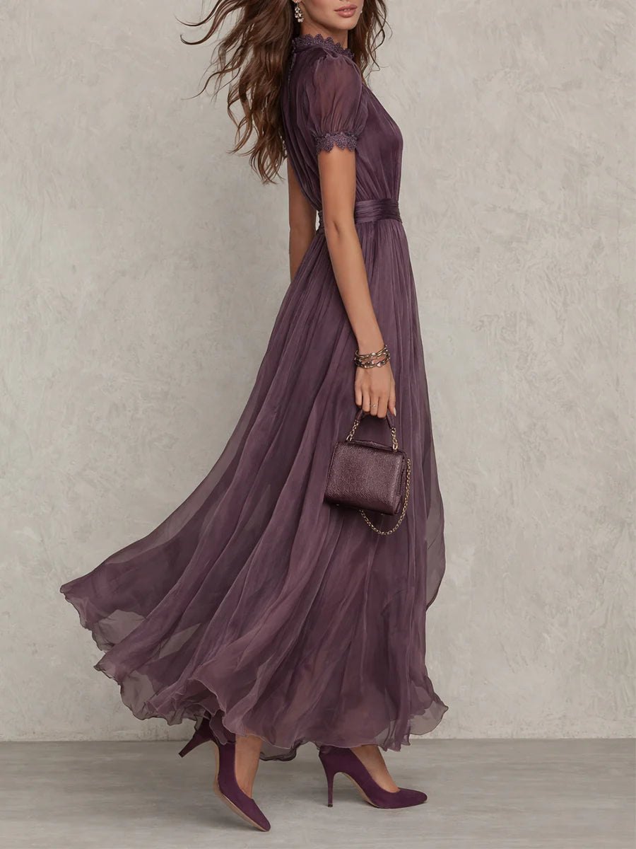 Porto Moniz – Vestido Longo com Decote em Gota