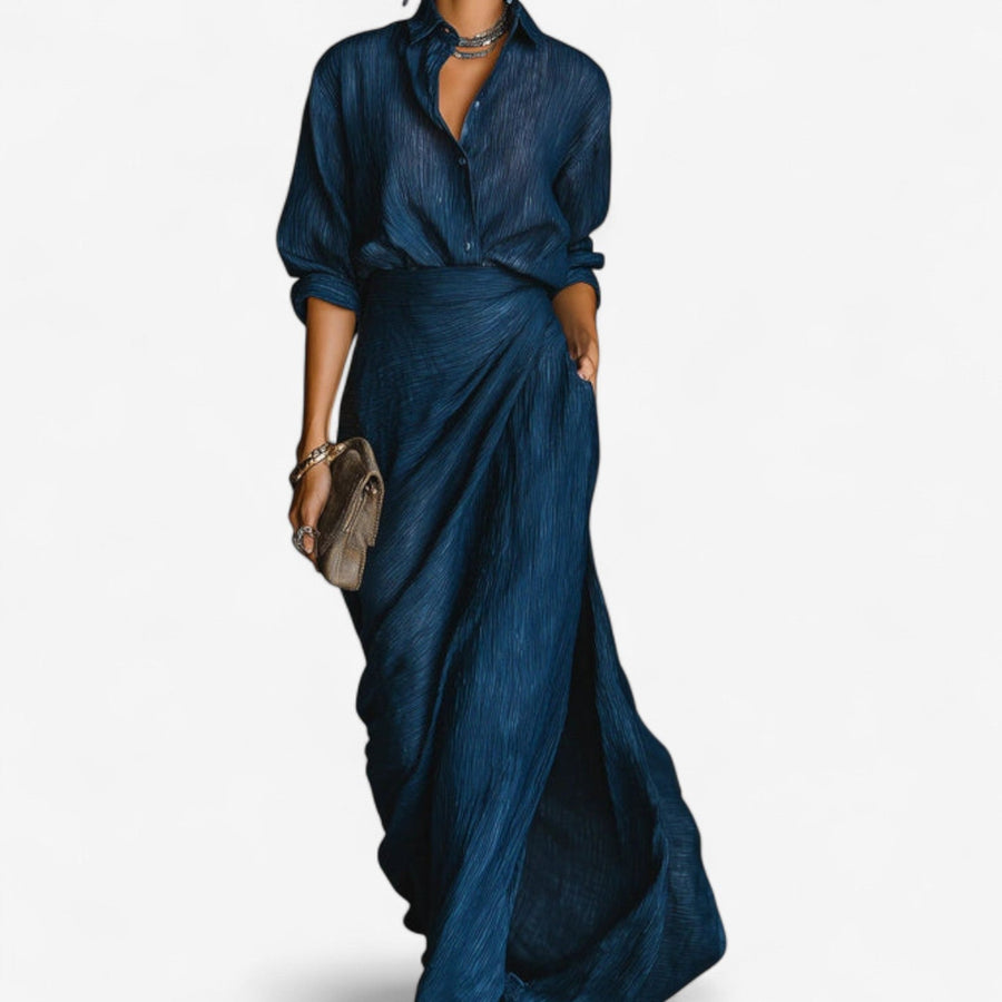 Baraçal – Vestido Longo Camiseiro