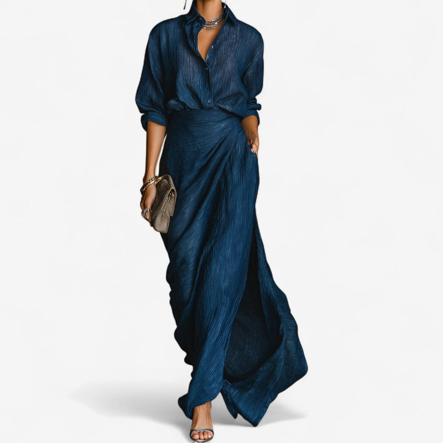 Baraçal – Vestido Longo Camiseiro