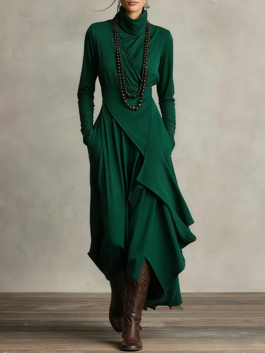 Montalvão – Vestido Longo Assimétrico