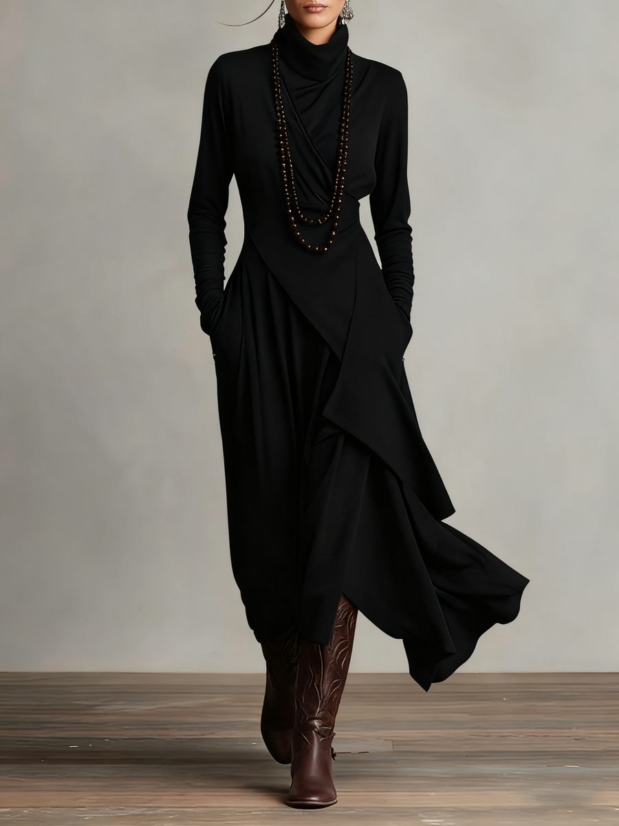Montalvão – Vestido Longo Assimétrico
