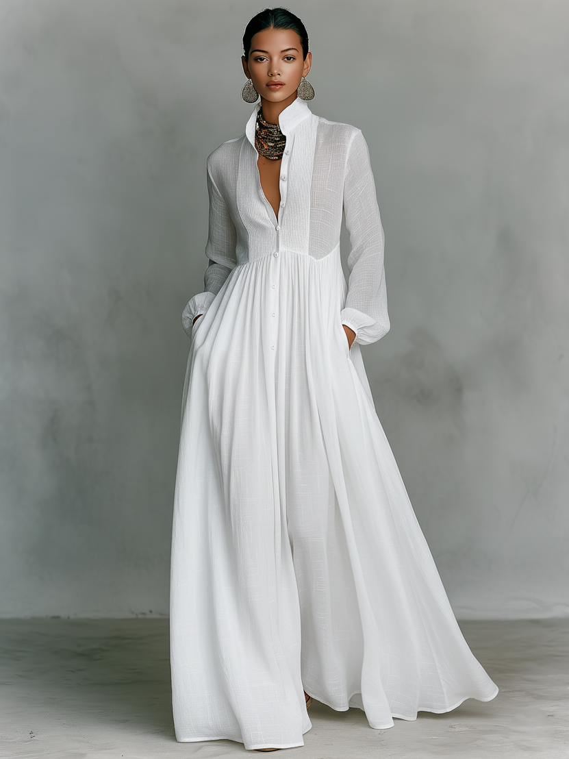 Mindelo – Vestido Maxi Patchwork