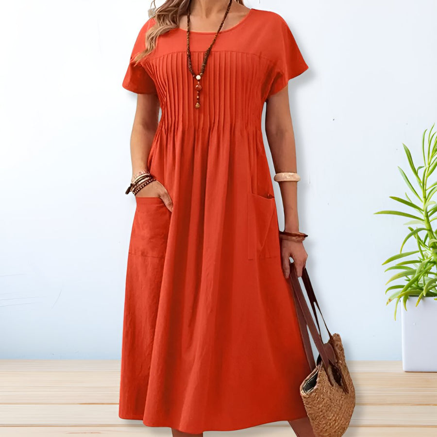 Aveleda de Baixo – Vestido Descontraído com Bolsos