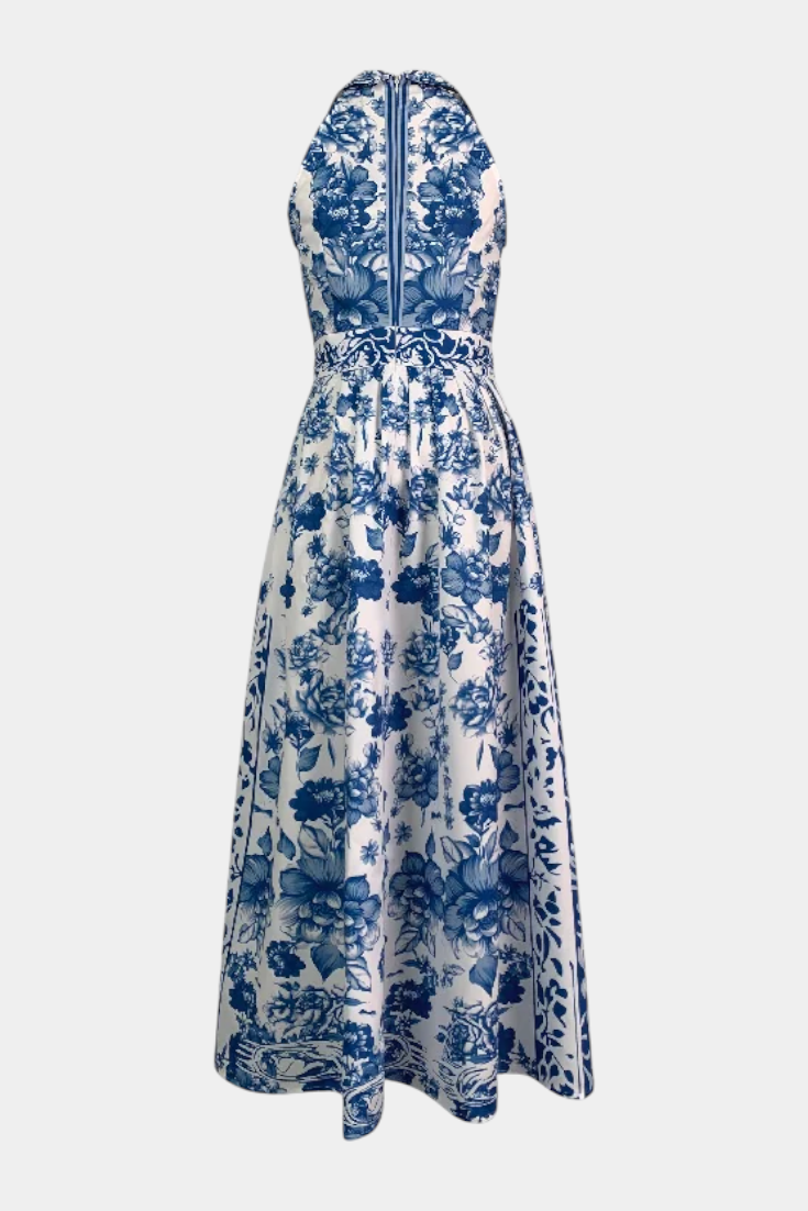 Vista Alegre – Vestido Floral Porcelana