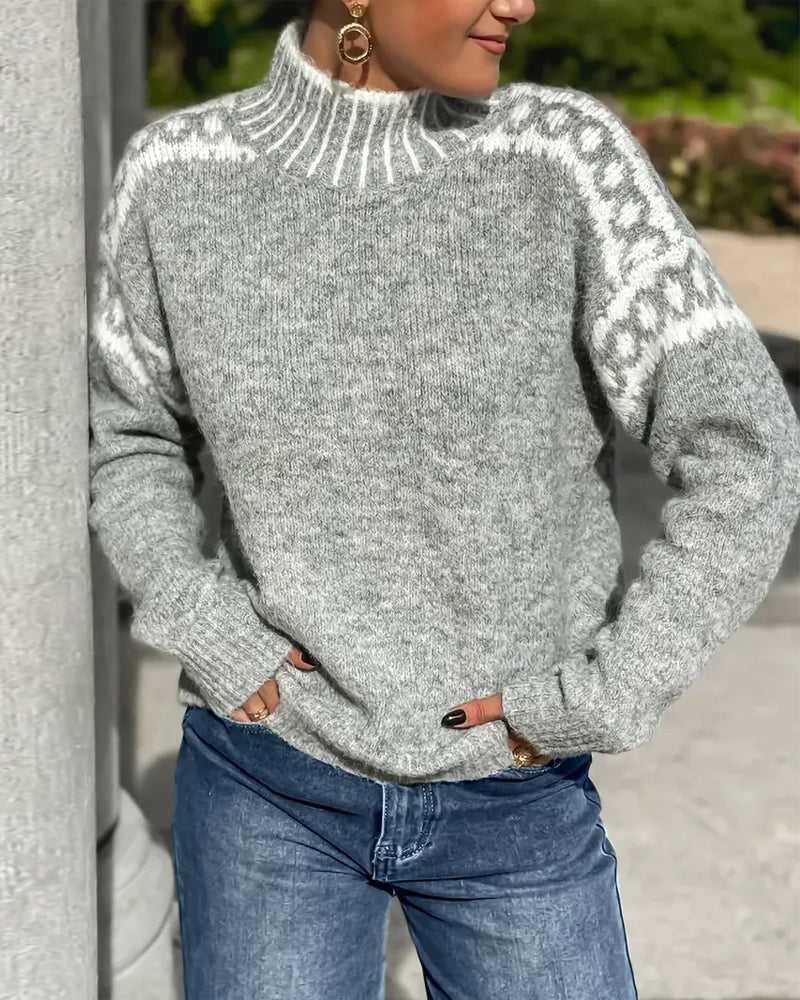 Corujeira – Camisola de Malha com Gola Alta