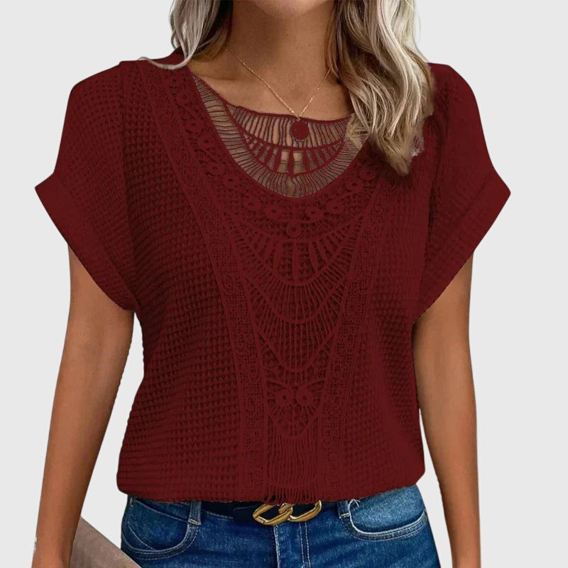 Santana de Cambas – Blusa de Renda