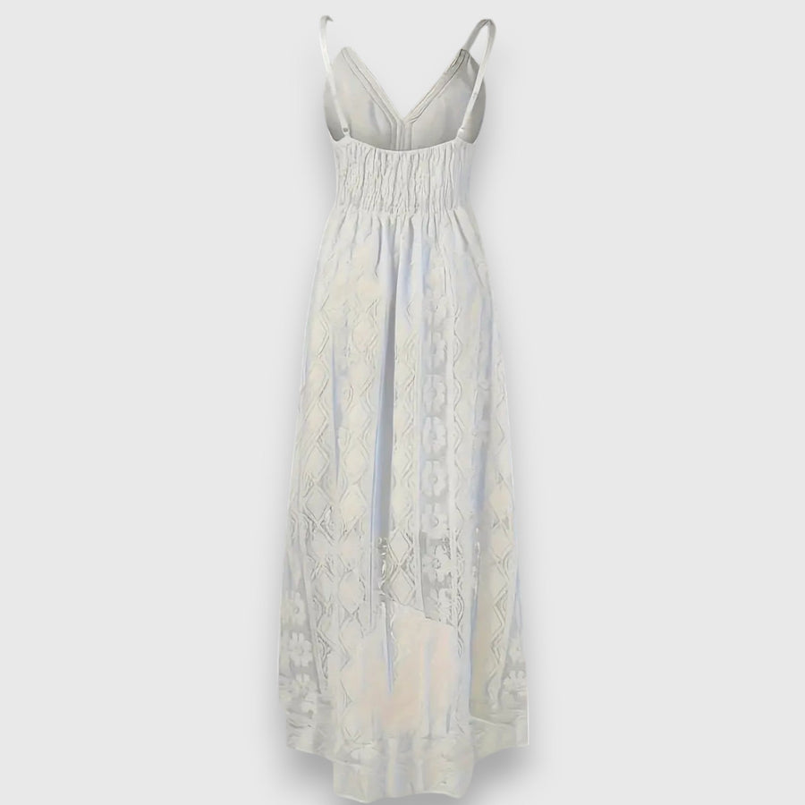Monforte – Vestido Maxi com Renda