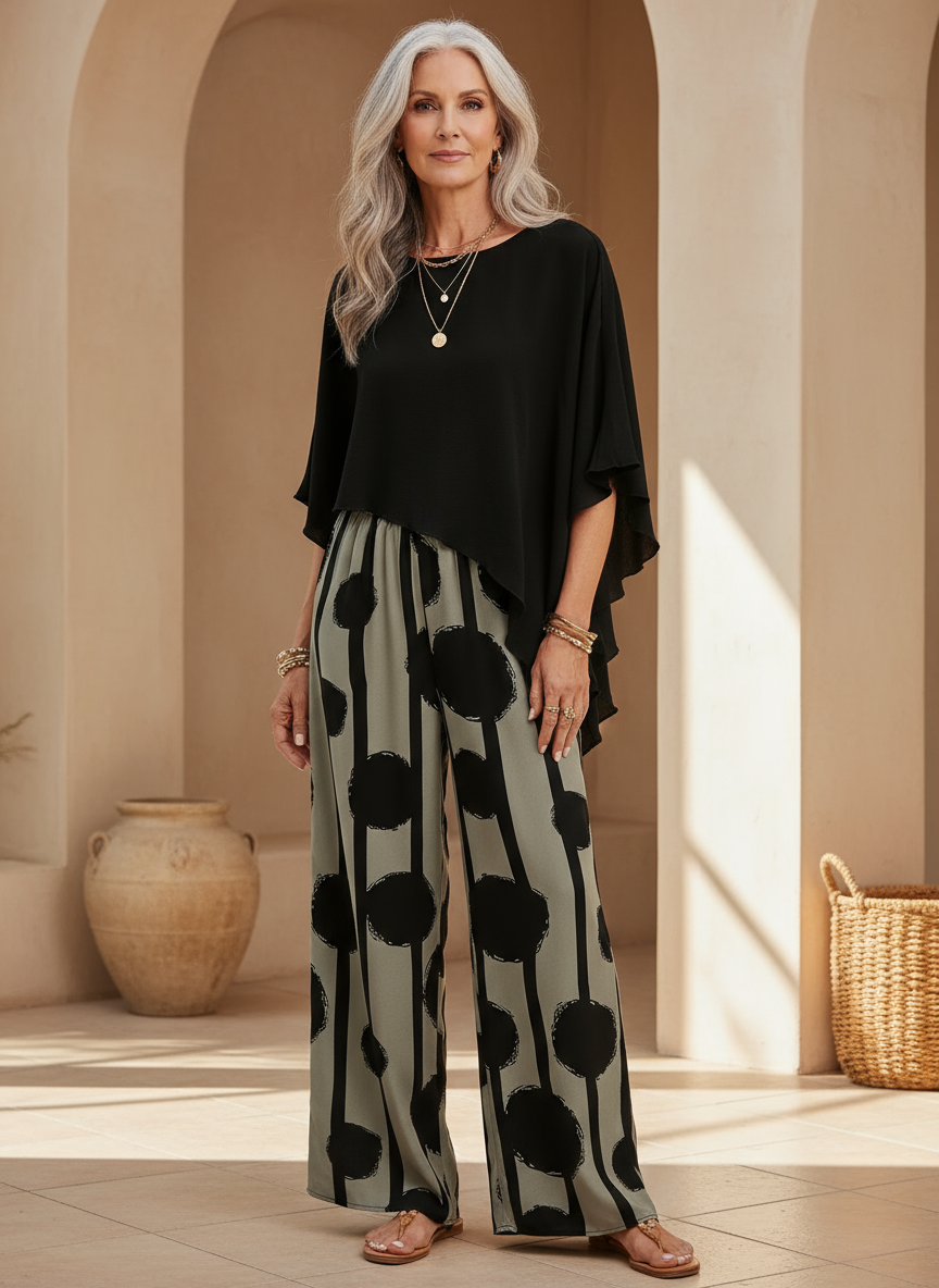 Sambade de Aguiar – Conjunto de Verão Estampado