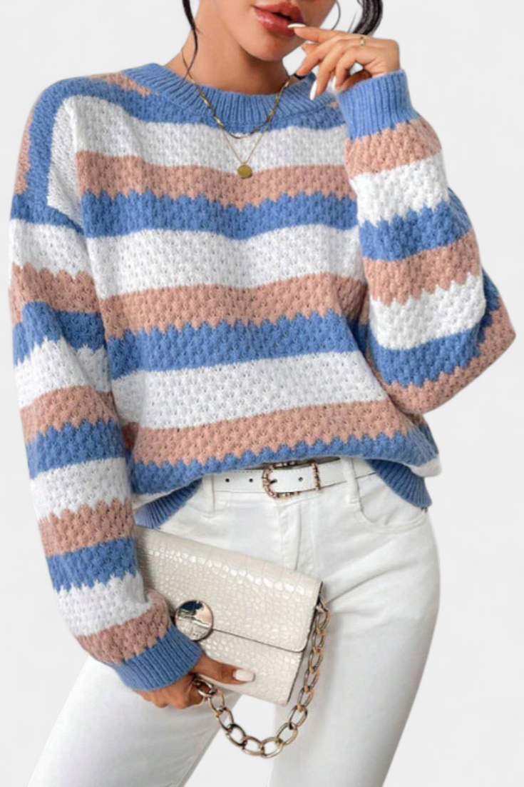 Lousã – Camisola Oversize às Riscas