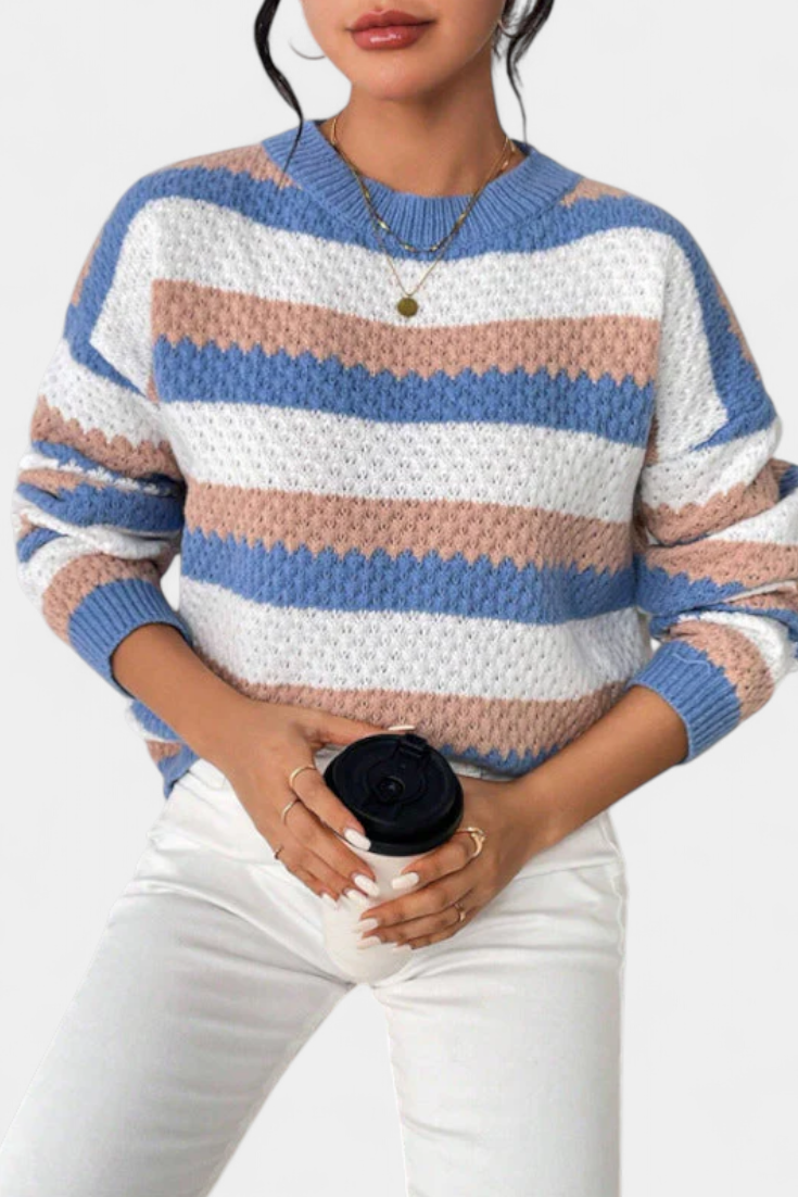 Lousã – Camisola Oversize às Riscas