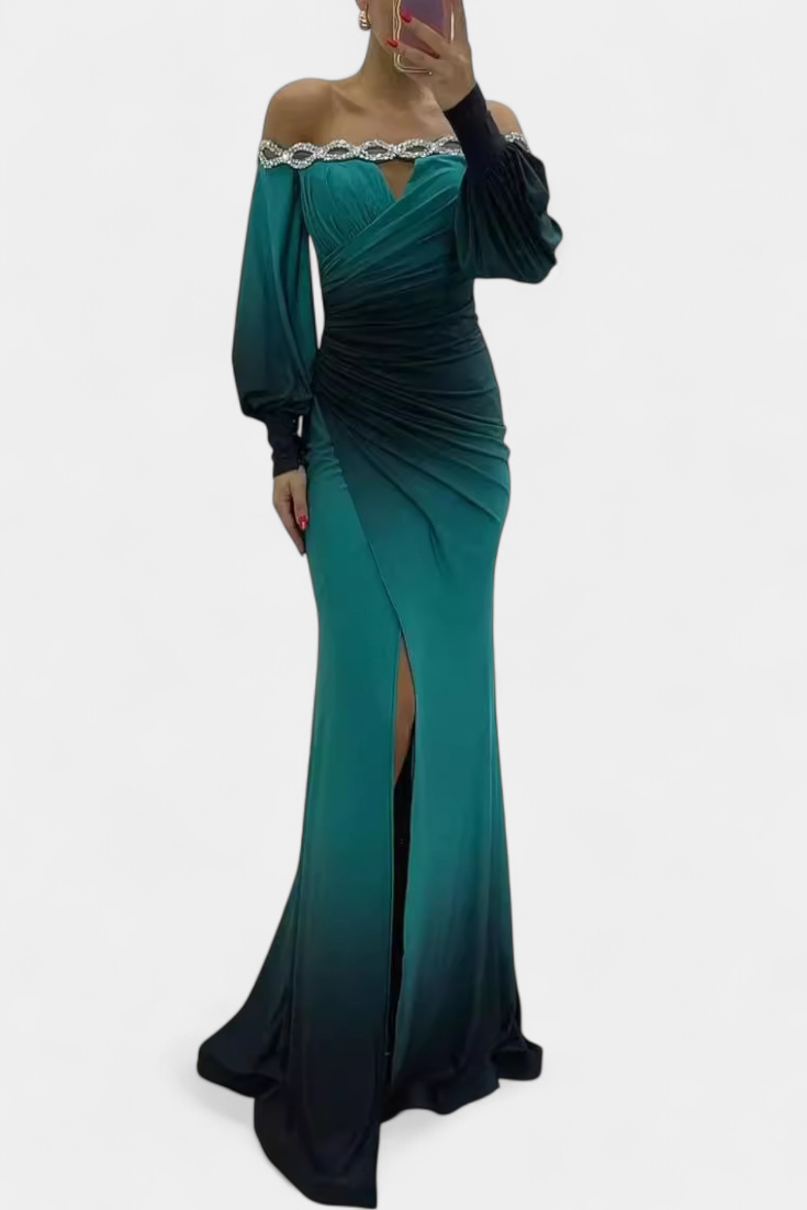 Santa Comba Dão – Vestido Maxi Ombré
