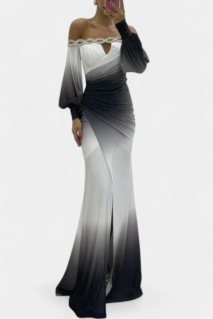 Santa Comba Dão – Vestido Maxi Ombré