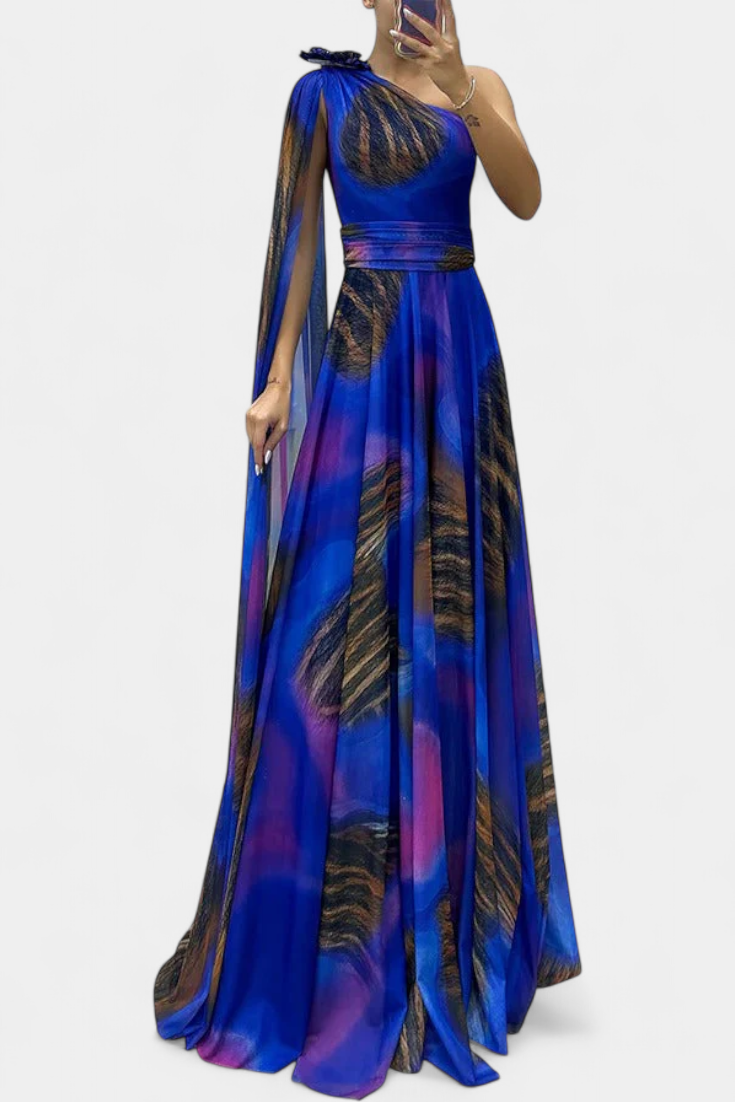 Montemor-o-Velho – Vestido Maxi de Um Ombro