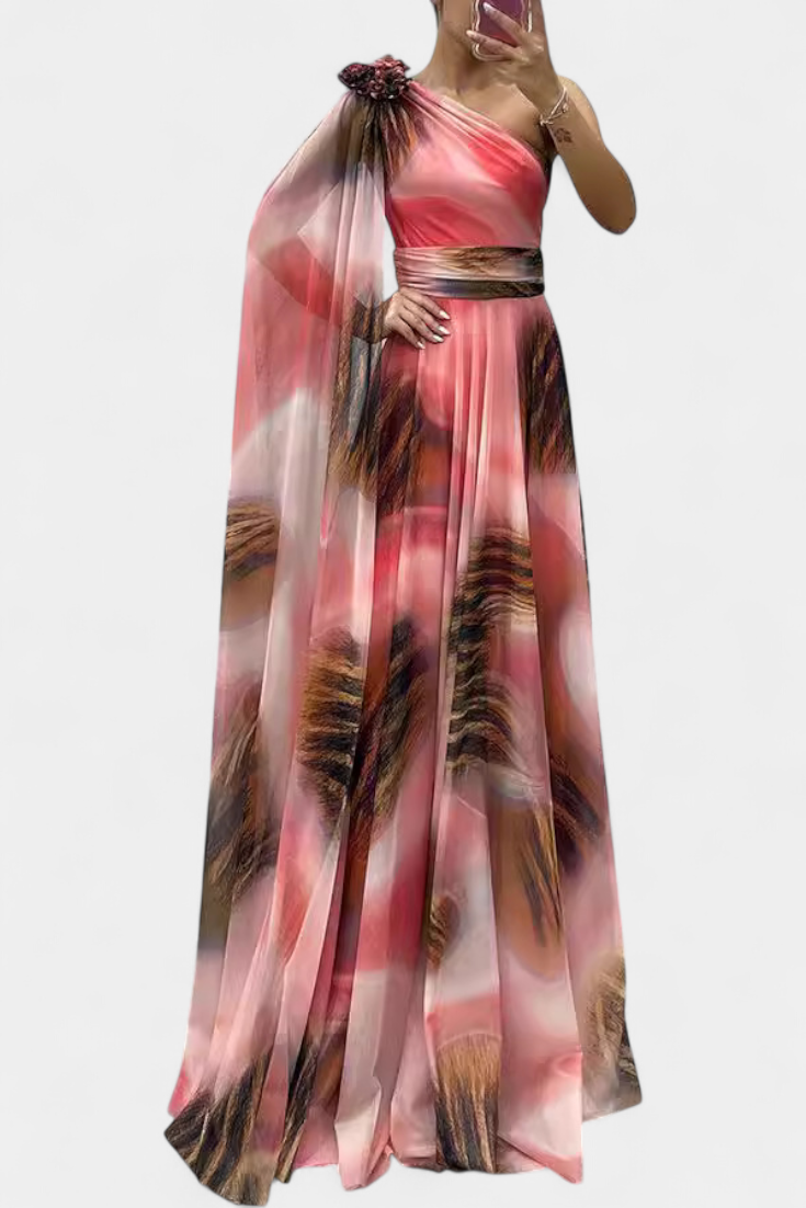 Montemor-o-Velho – Vestido Maxi de Um Ombro