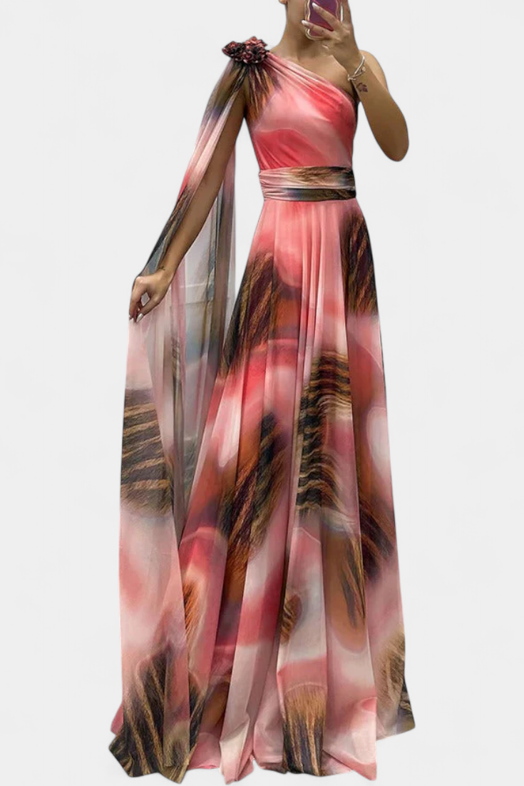 Montemor-o-Velho – Vestido Maxi de Um Ombro