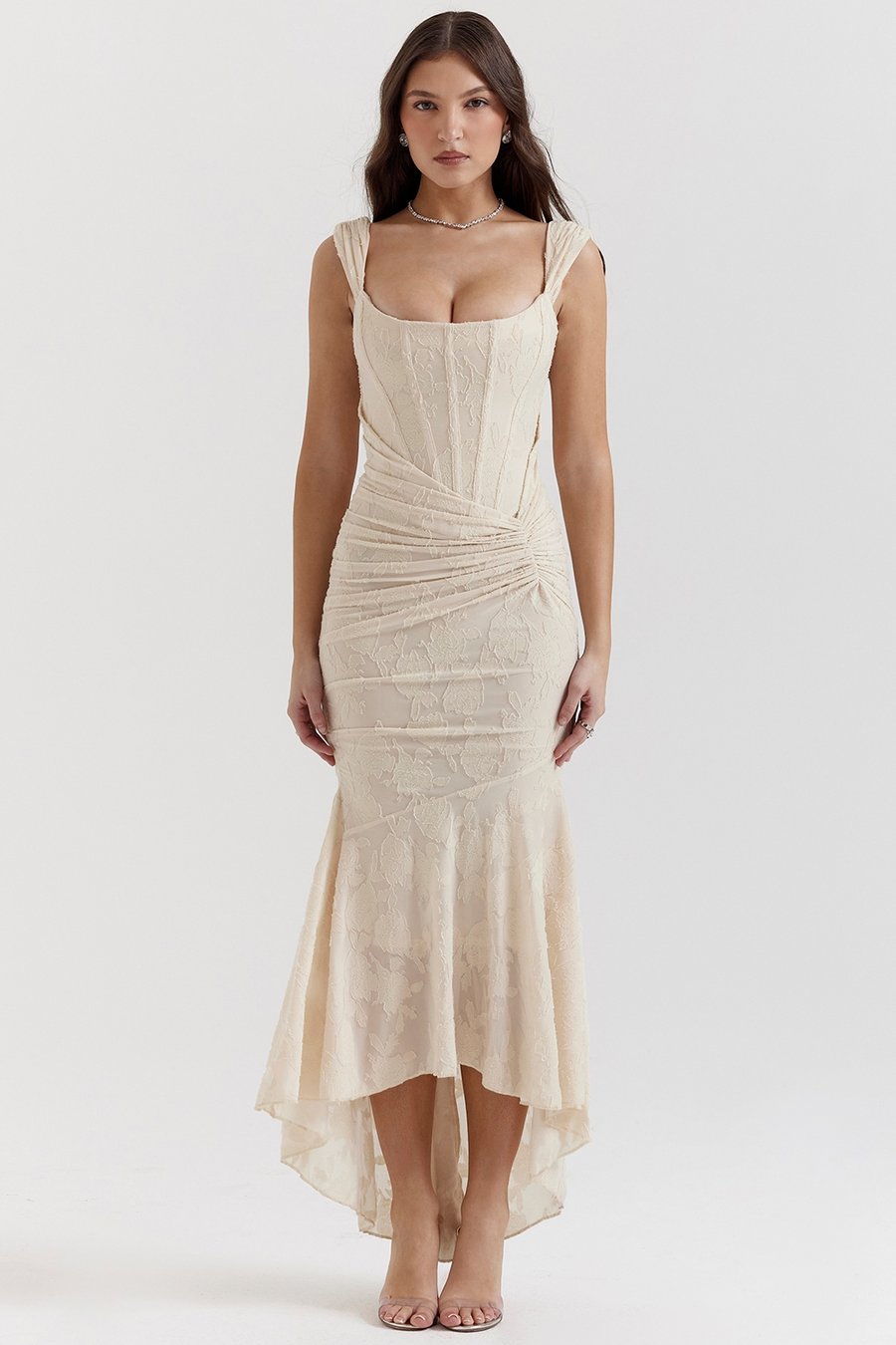 Espinhosela – Vestido Longo de Renda