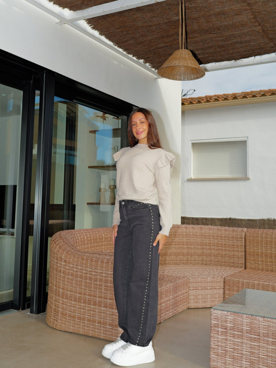 Guadramil – Camisola com Folhos nos Ombros