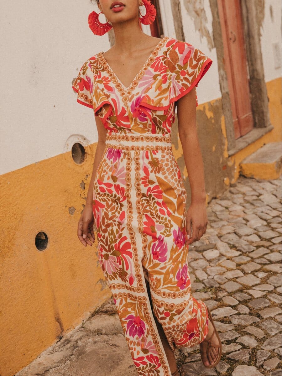 Sambade – Vestido Longo Floral