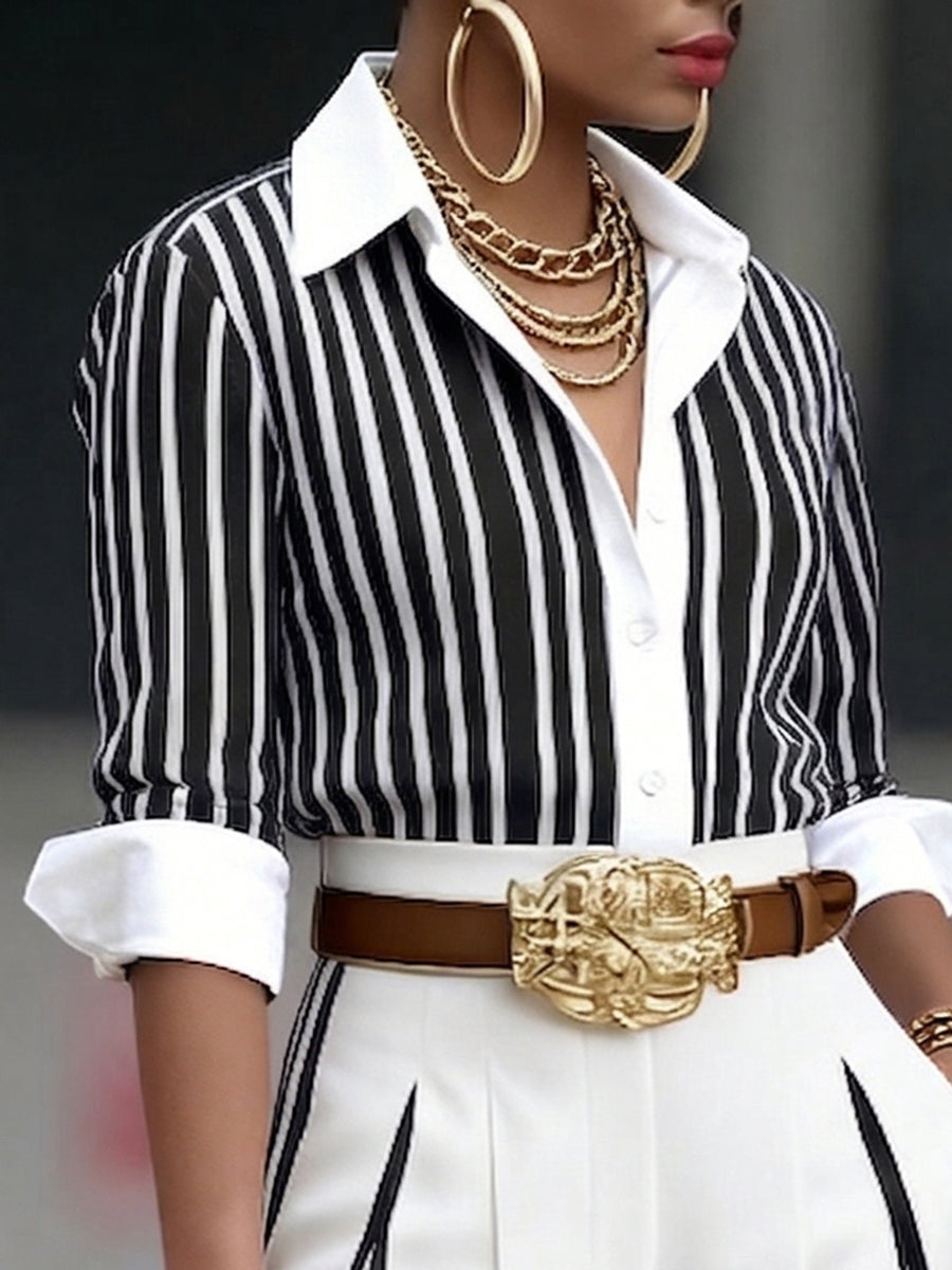Mizarela – Conjunto de Camisa e Calças de Algodão