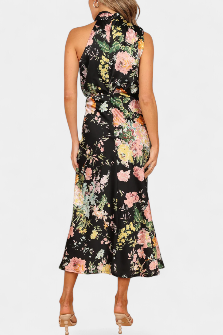 Favaios – Vestido Maxi Floral Halter