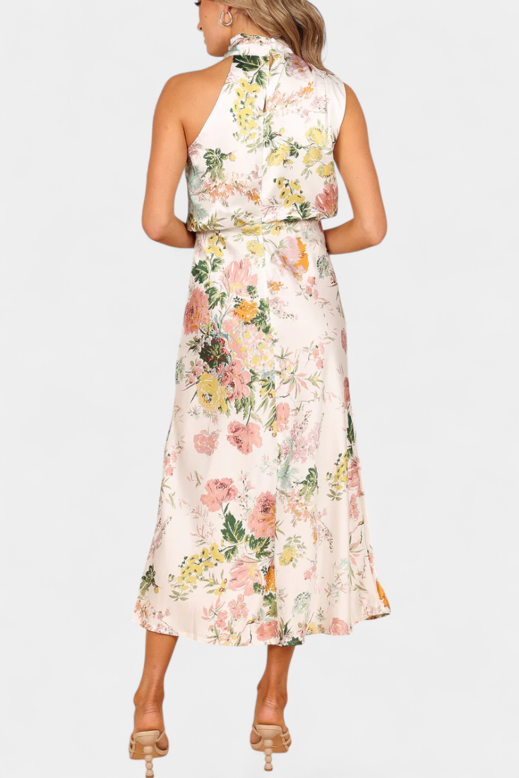 Favaios – Vestido Maxi Floral Halter