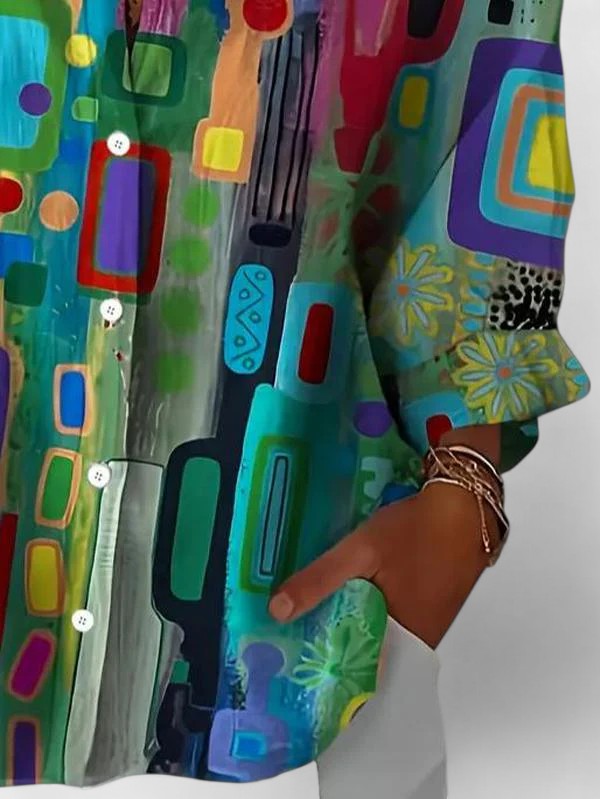 Penilhos – Blusa com Padrão Geométrico
