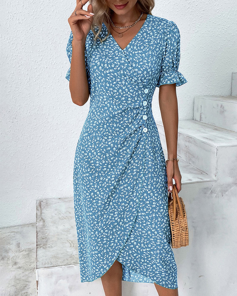 João Antão – Vestido Midi Floral