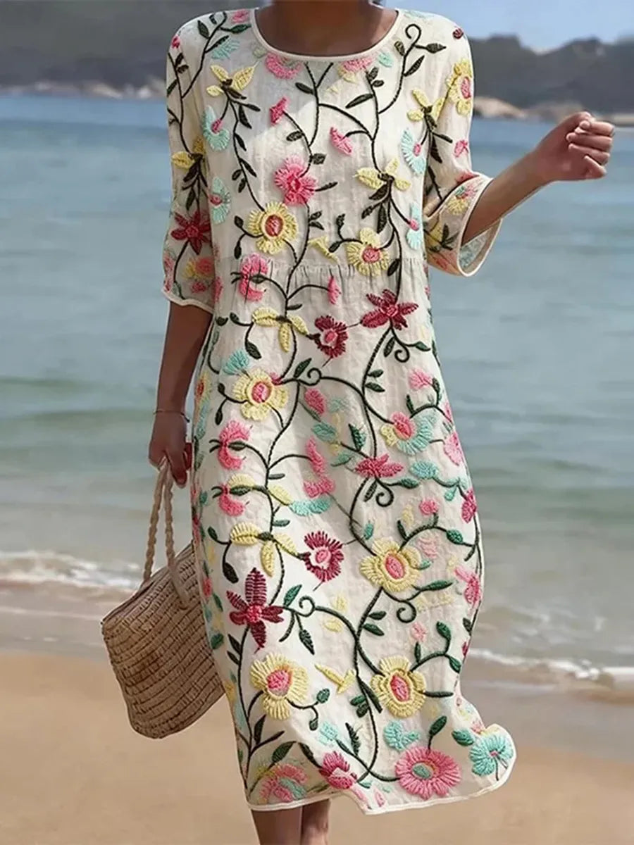Idanha – Vestido Maxi Floral