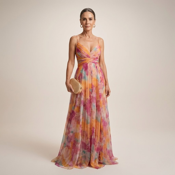 Ficalho – Vestido Longo Floral